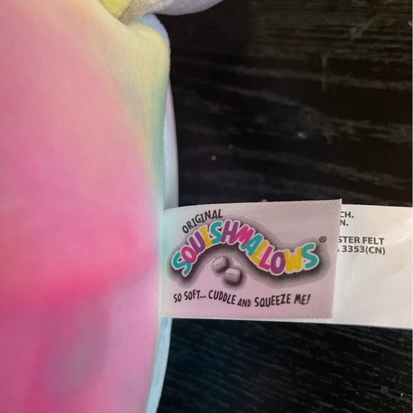 Squishmallow Cali the Caticorn Pink Tie dye Squishmallow 14” - Picture 6 of 8